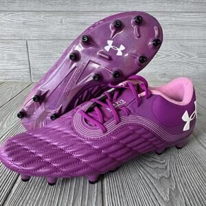 Under Armour Magnetico Select 3 FG Soccer Football Cleats Pink Sz. M10 W11.5